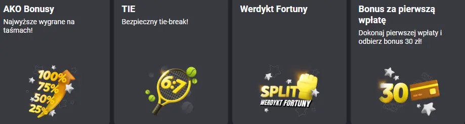 Oferta bonusowa dostępna  FORTUNA ZAKLADY